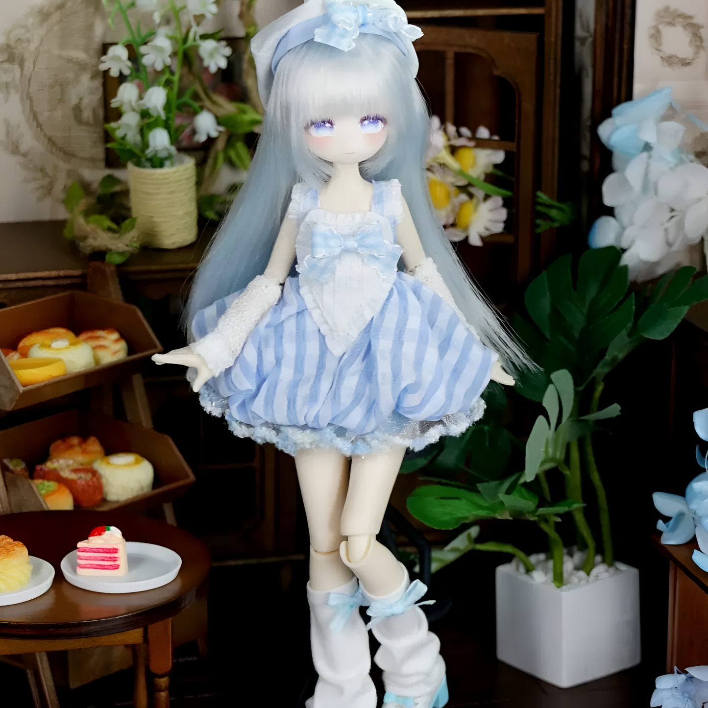 Momotale Four Seasons Tea House Story Series 1/8 Action Figure BJD Blind Box