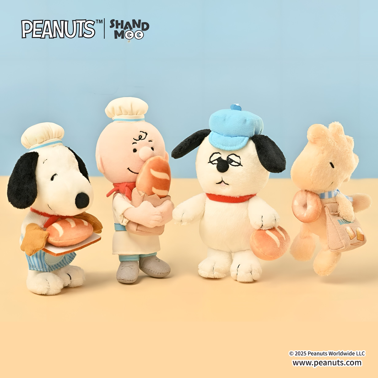 SHANDMOO x Peanuts Daily Bake Series Pendant Plush