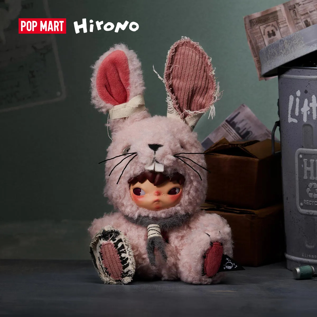 Hirono Little Hare Plush Doll Pendant