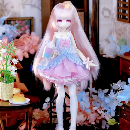 Momotale Four Seasons Tea House Story Series 1/8 Action Figure BJD Blind Box