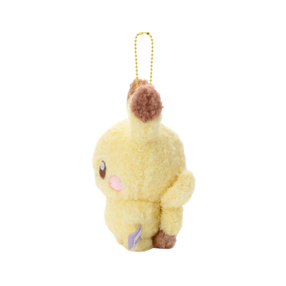 Takara Tomy - PokePeace Pikachu Plush Keychain
