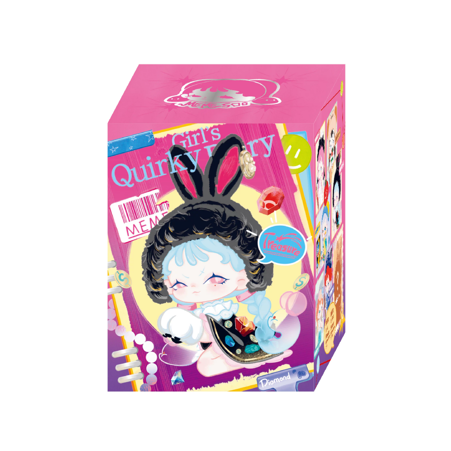 MEMESOO Quirky Girl's Diary Series Blind Box