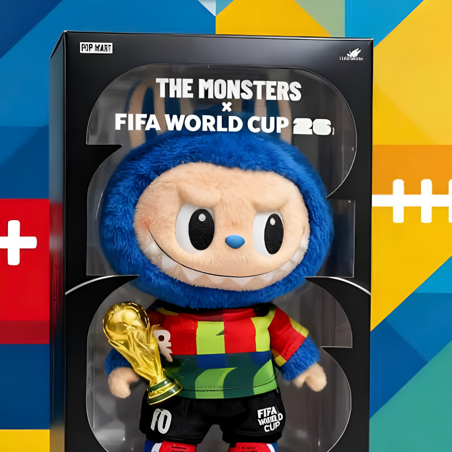 THE MONSTERS × FIFA SERIES-Catch the Win Vinyl Plush Doll