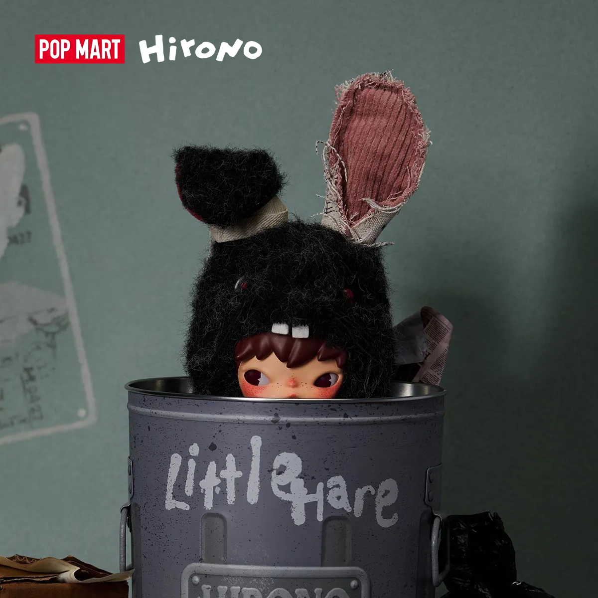 Hirono Little Hare Plush Doll Pendant