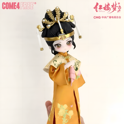 COME4FREE 87 Channel Dream of the Red Chamber Series 1/6 Action BJD Blind Box