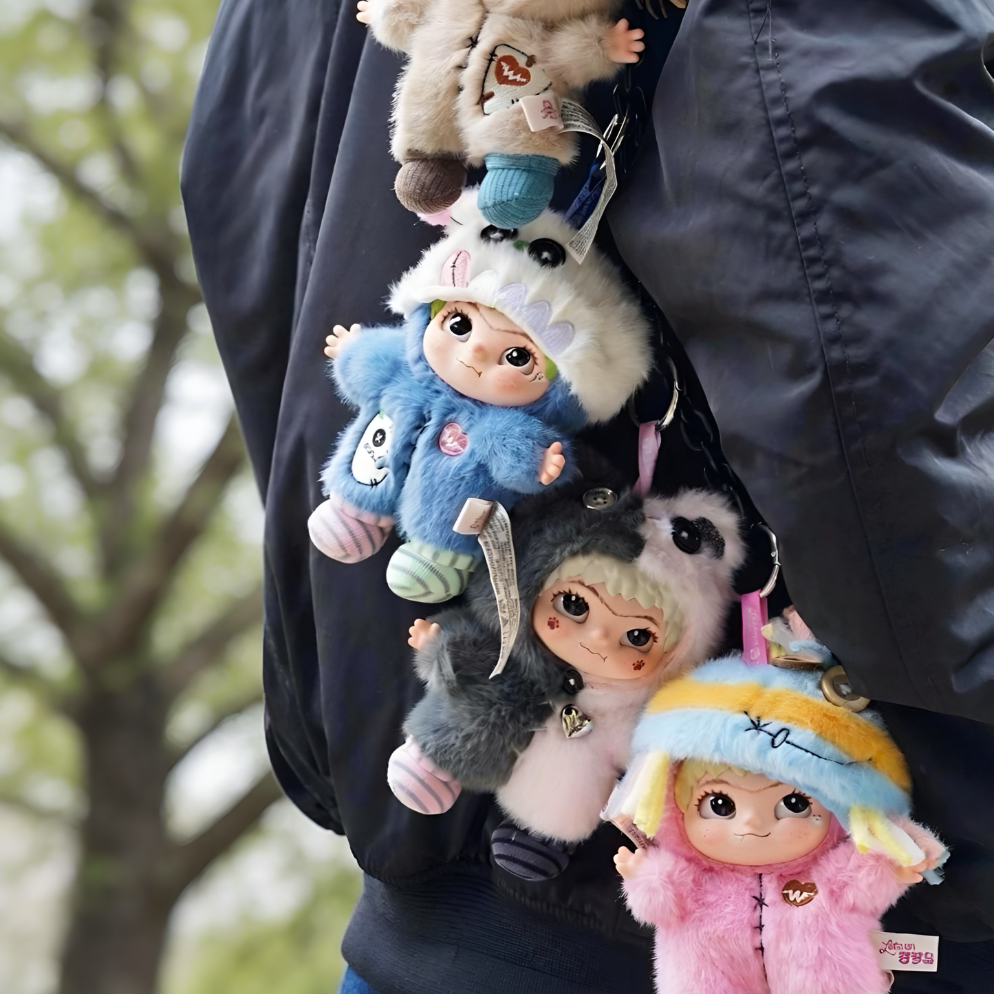 WAKUKU The Handicraft World Series Pendant Plush Blind Box
