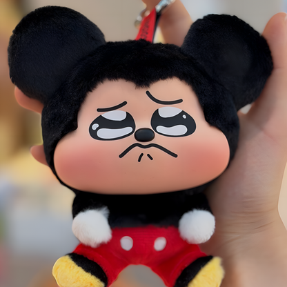 Disney Mickey & Minnie Pouty Series Plush Charm Blind Box