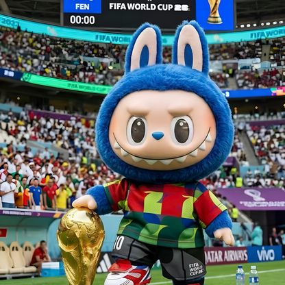 THE MONSTERS × FIFA SERIES-Catch the Win Vinyl Plush Doll
