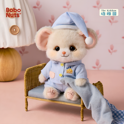 Bobo Nuts Cici Mouse The Kiddom Series Mini Plush Toy