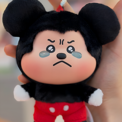 Disney Mickey & Minnie Pouty Series Plush Charm Blind Box