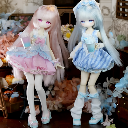 Momotale Four Seasons Tea House Story Series 1/8 Action Figure BJD Blind Box