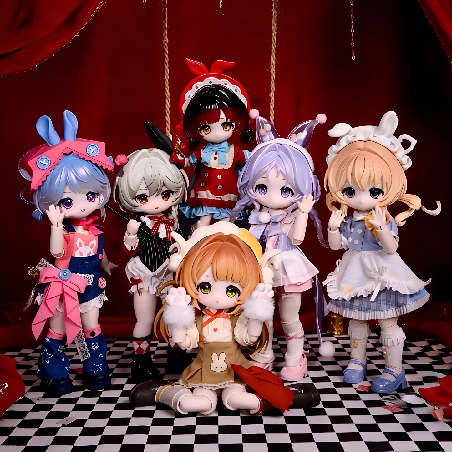COME4FREE Bonnie Dream Case Series 1/6 Action BJD Blind Box