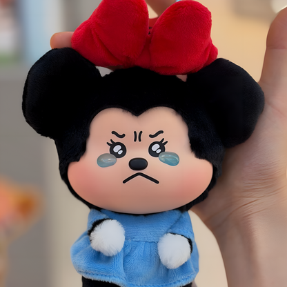 Disney Mickey & Minnie Pouty Series Plush Charm Blind Box