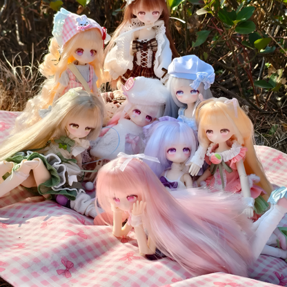 Momotale Four Seasons Tea House Story Series 1/8 Action Figure BJD Blind Box