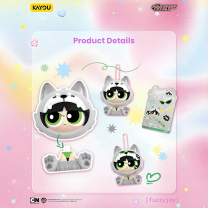 KAYOU PowerPuff Girls Claw Attack Series Face Changing Figures Blind Box