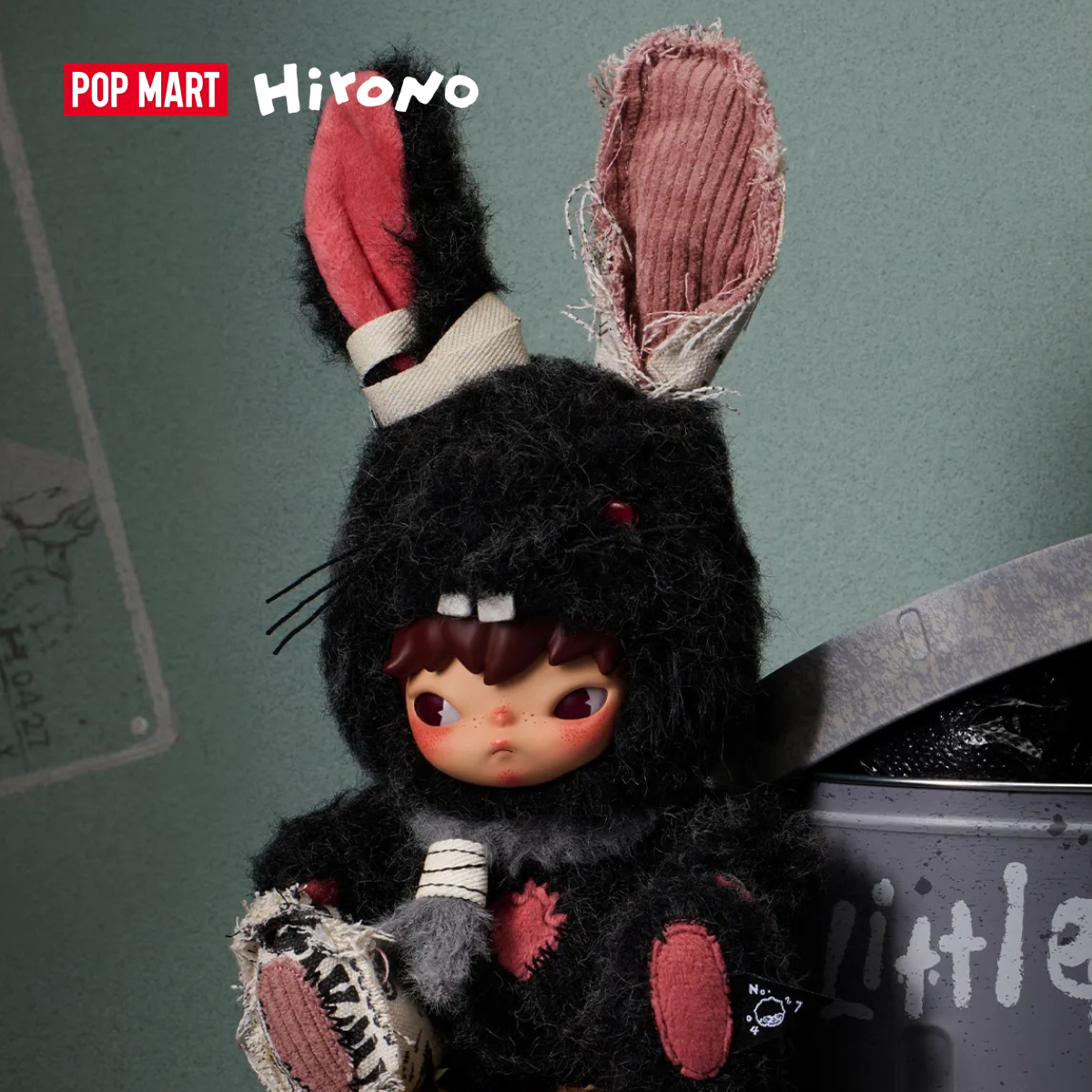 Hirono Little Hare Plush Doll Pendant