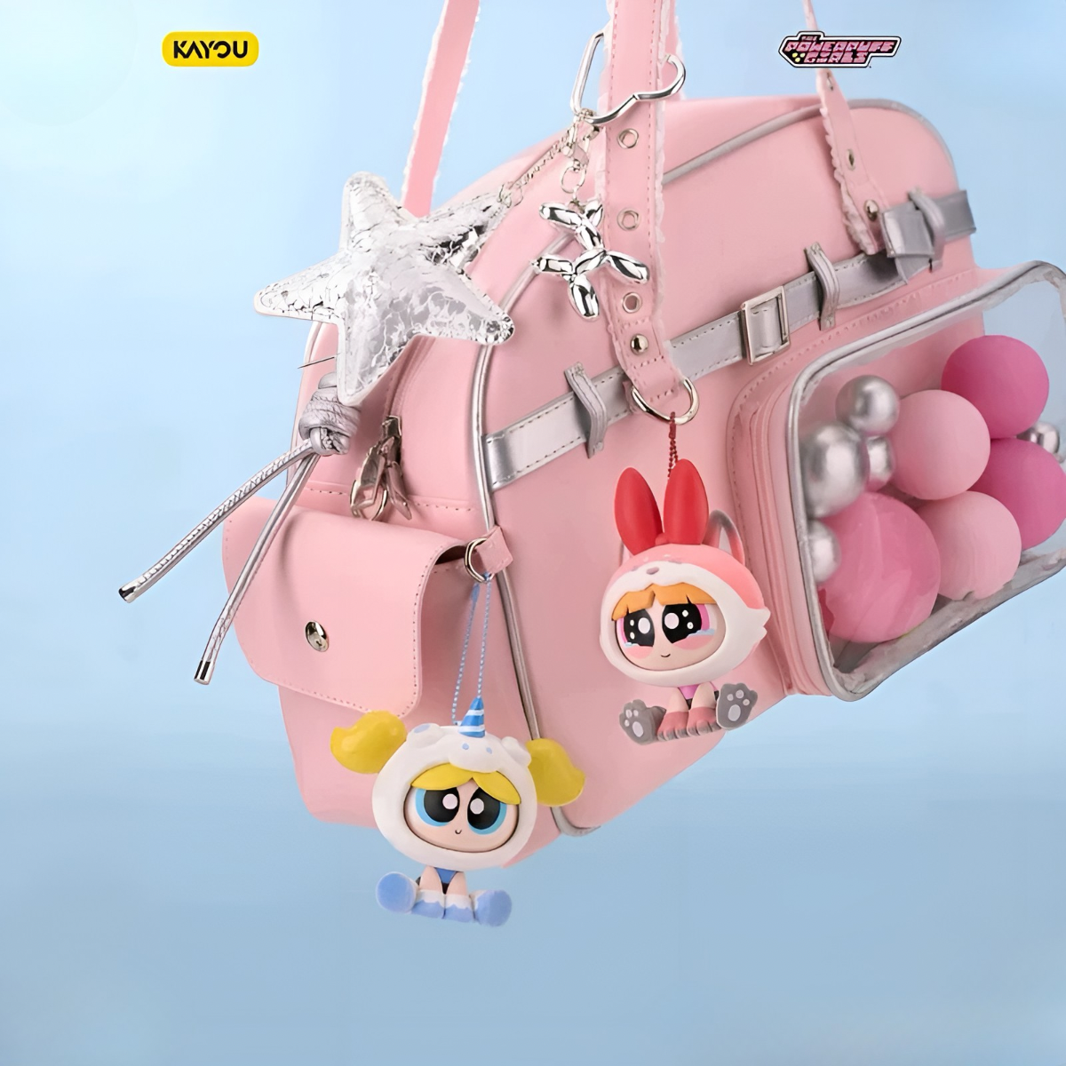 KAYOU PowerPuff Girls Claw Attack Series Face Changing Figures Blind Box