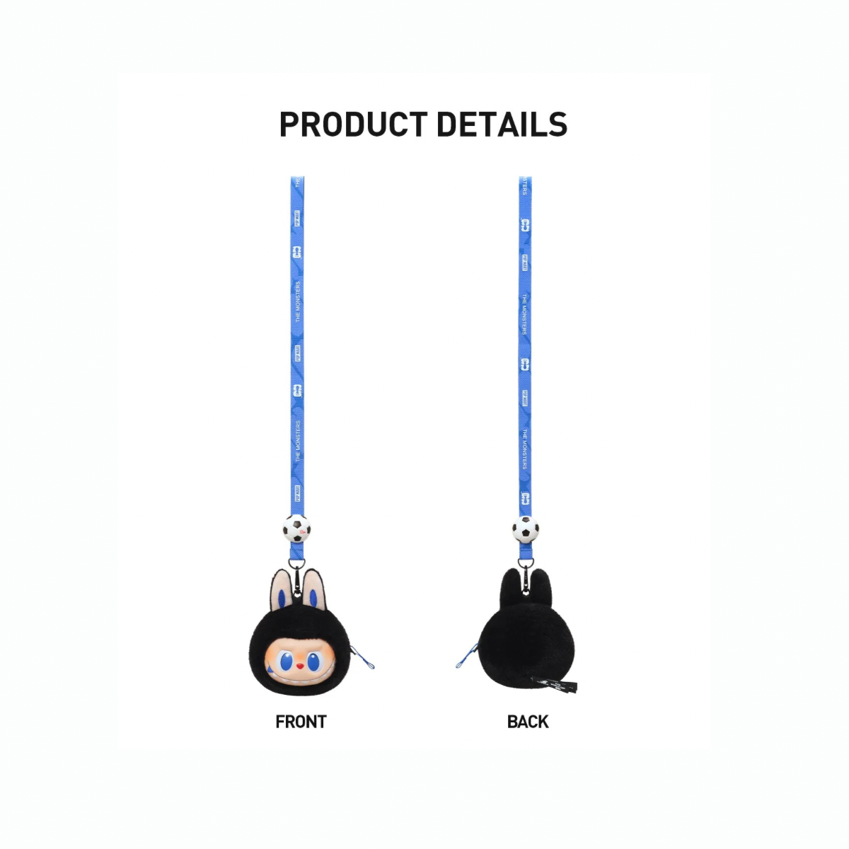 THE MONSTERS × FIFA SERIES-Vinyl Plush Pendant Blister Pack