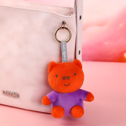 Miffy Colorful Series Plush Keychains