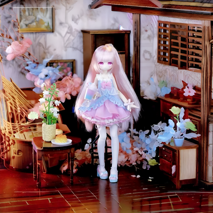 Momotale Four Seasons Tea House Story Series 1/8 Action Figure BJD Blind Box