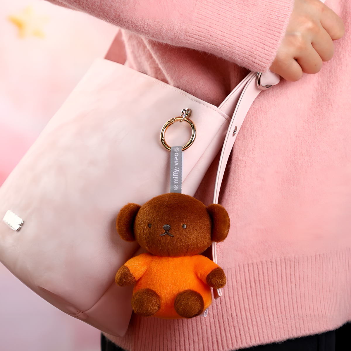 Miffy Colorful Series Plush Keychains