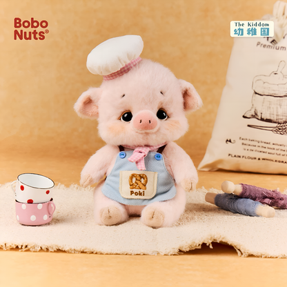 Bobo Nuts Poki Pig The Kiddom Series Mini Plush Toy