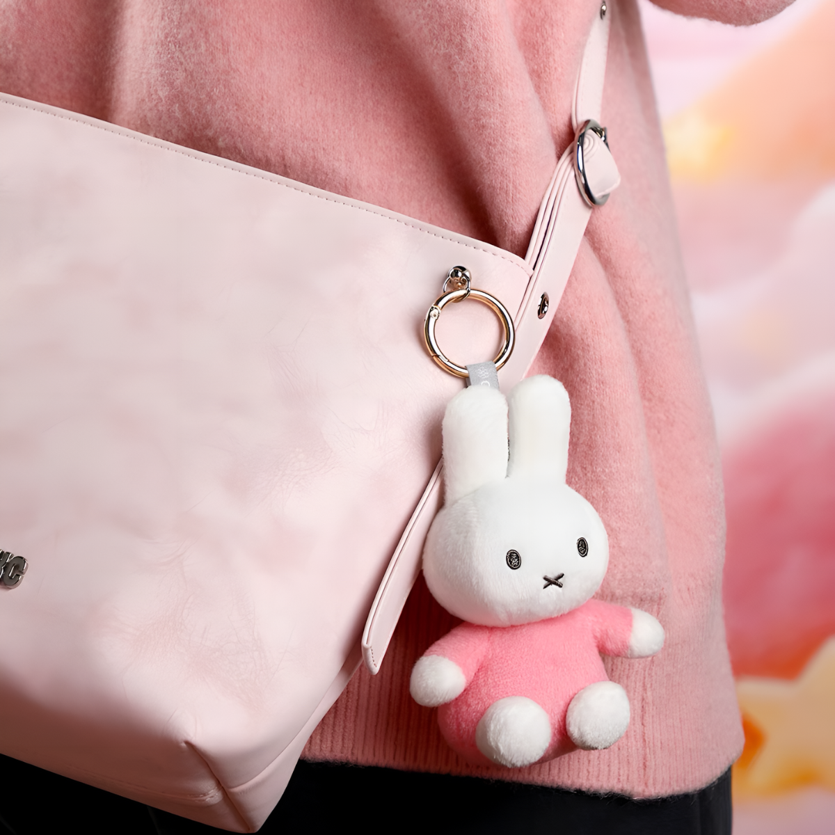 Miffy Colorful Series Plush Keychains