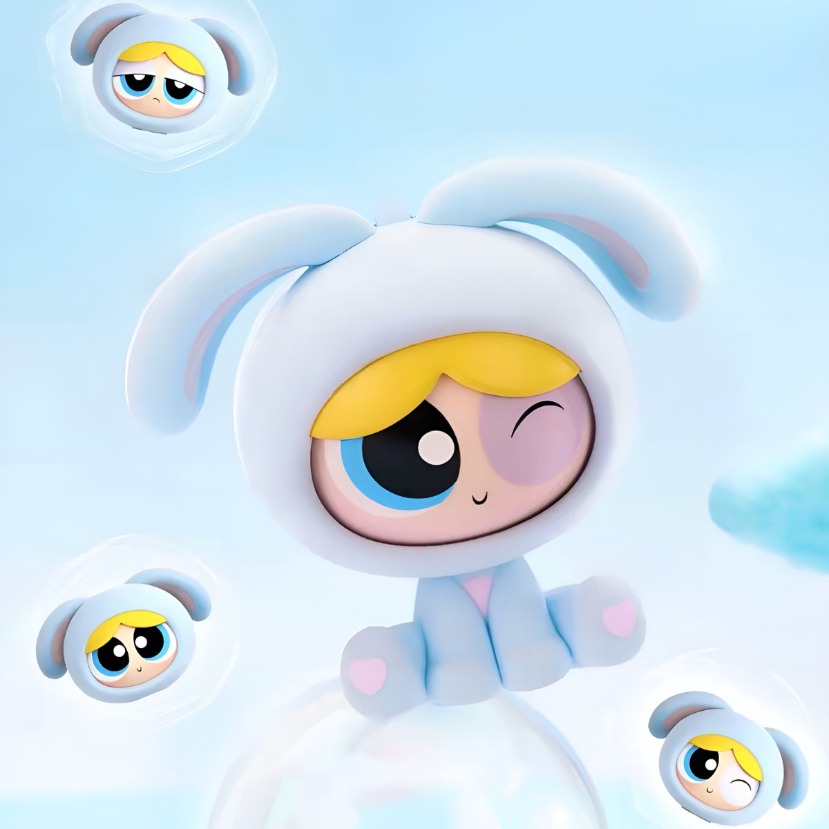 KAYOU PowerPuff Girls Claw Attack Series Face Changing Figures Blind Box