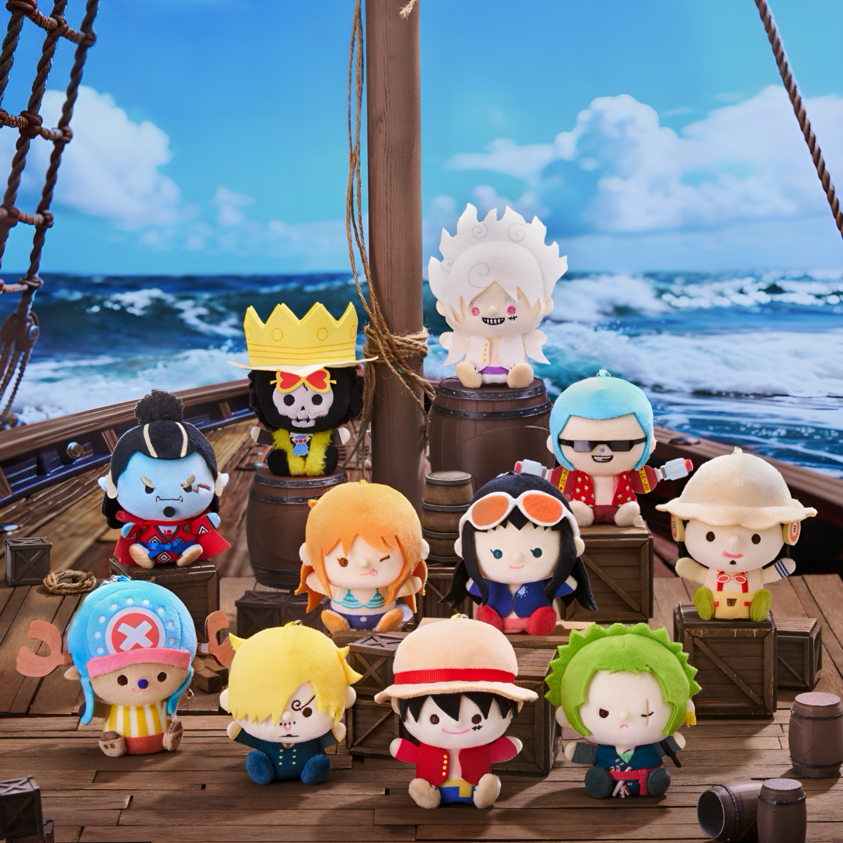 KAYOU ONE PIECE Regular Finger Puppet Plush Charms Blind Box [ships Jun 2026]