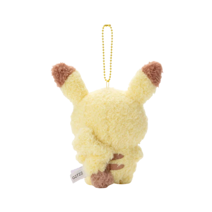 Takara Tomy - PokePeace Pikachu Plush Keychain