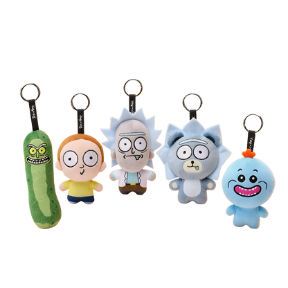HUGKIS x Adult Swim Rick and Morty Pendant Plush