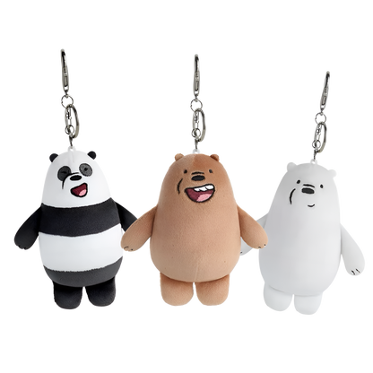 HUGKIS We Bare Bears Pendant Plush