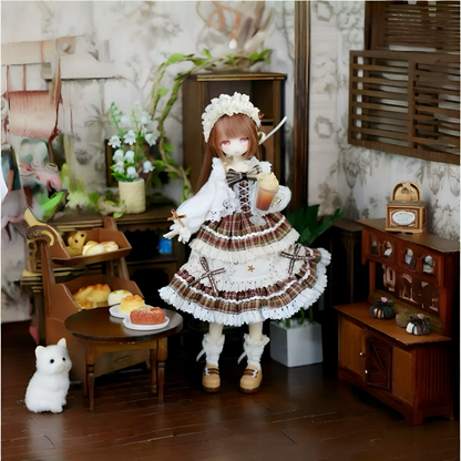 Momotale Four Seasons Tea House Story Series 1/8 Action Figure BJD Blind Box