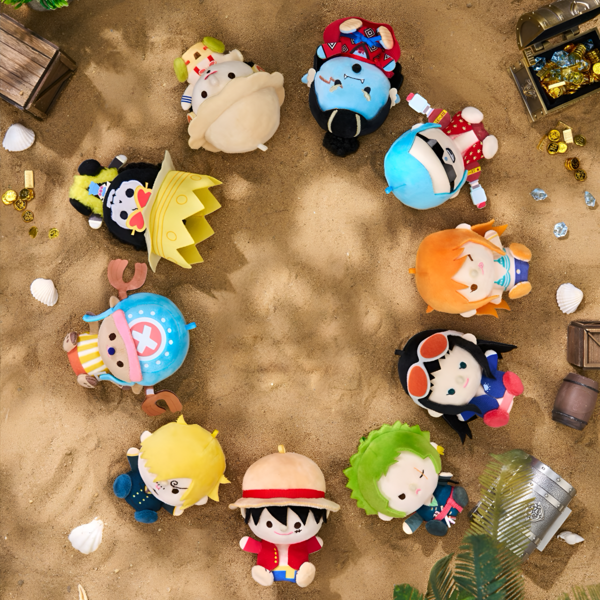 KAYOU ONE PIECE Regular Finger Puppet Plush Charms Blind Box [ships Jun 2026]