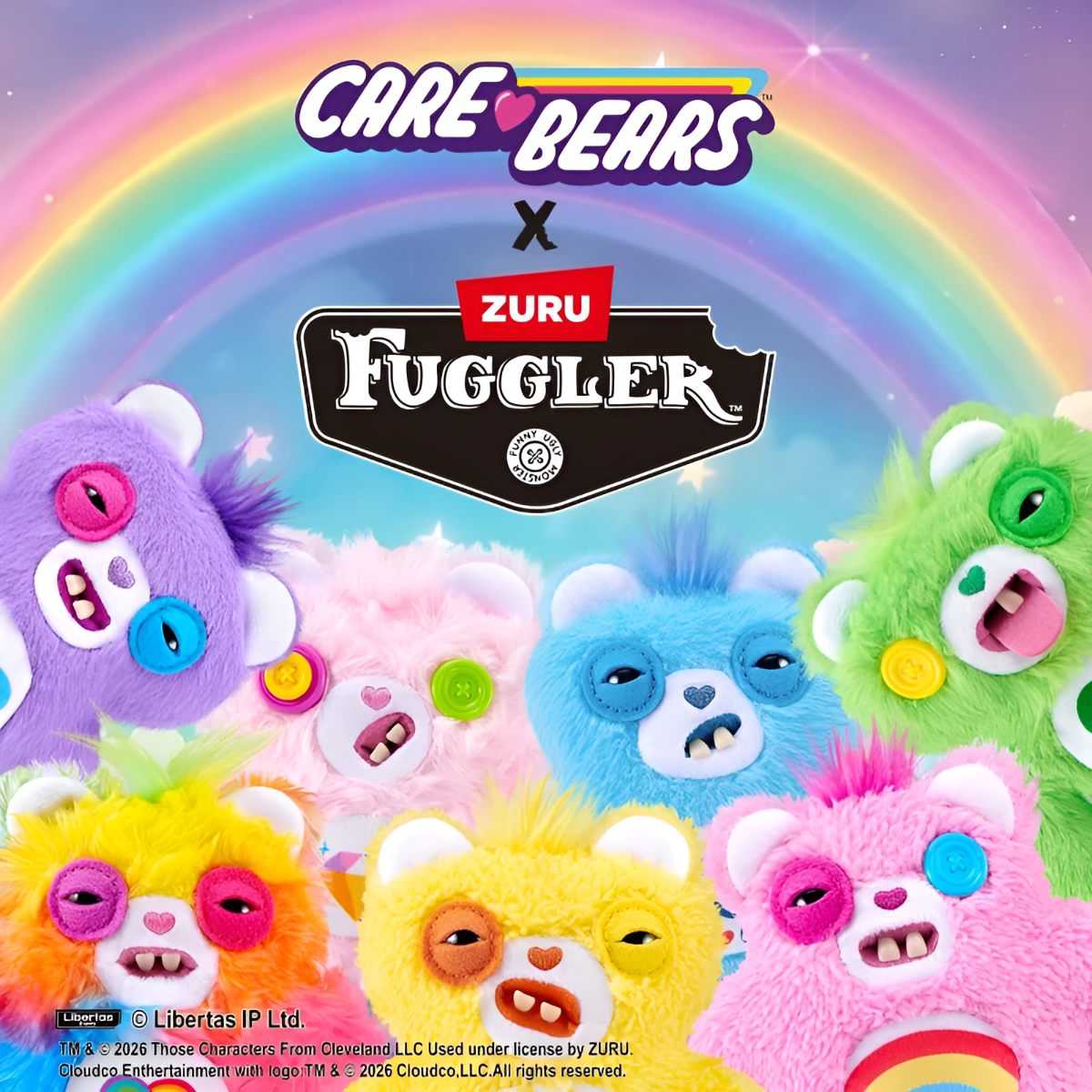 Fuggler x Care Bears Plush Pendant Blind Box