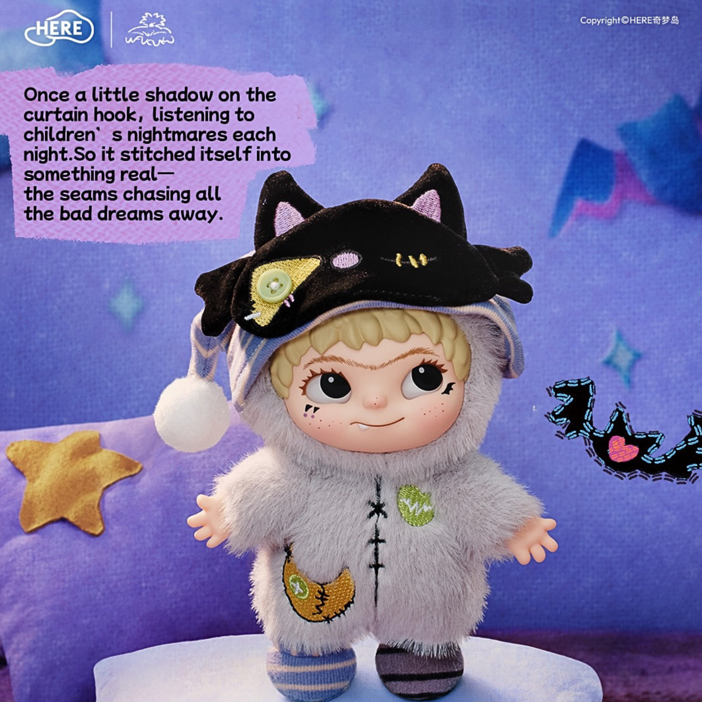 WAKUKU The Handicraft World Series Pendant Plush Blind Box