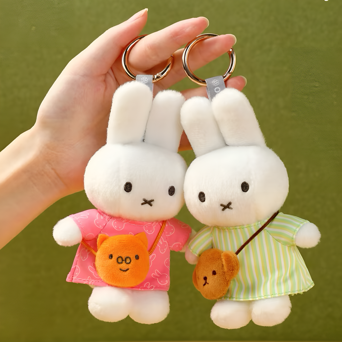 VIPO Miffy Mini Bag Series Plush Keychains