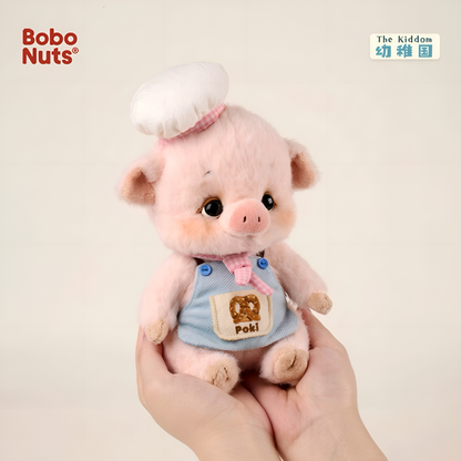 Bobo Nuts Poki Pig The Kiddom Series Mini Plush Toy