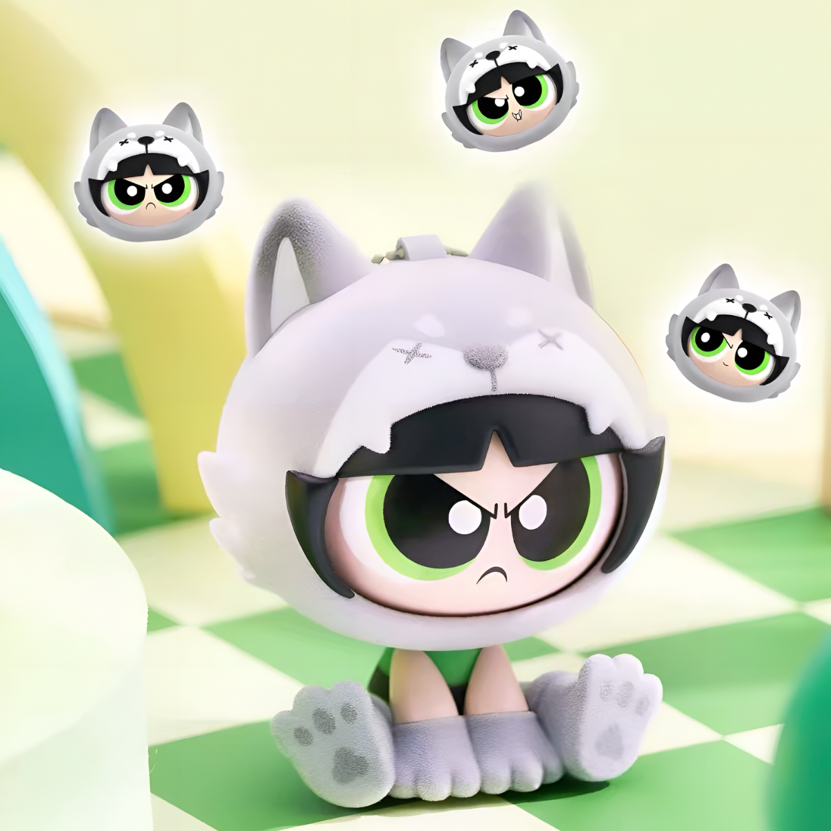KAYOU PowerPuff Girls Claw Attack Series Face Changing Figures Blind Box