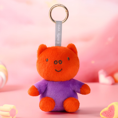 Miffy Colorful Series Plush Keychains