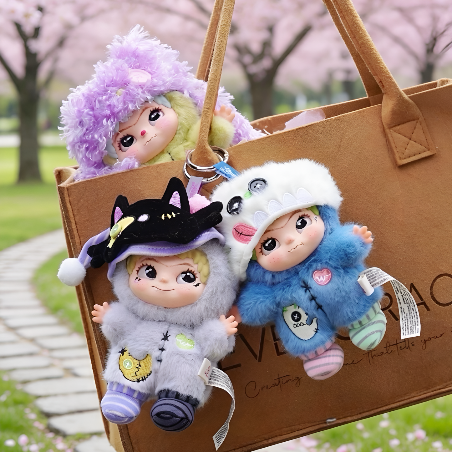 WAKUKU The Handicraft World Series Pendant Plush Blind Box