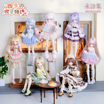 Momotale Four Seasons Tea House Story Series 1/8 Action Figure BJD Blind Box