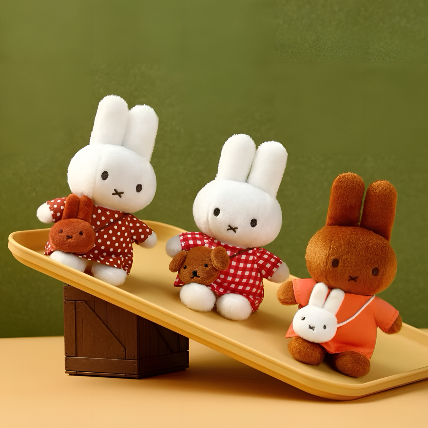VIPO Miffy Mini Bag Series Plush Keychains