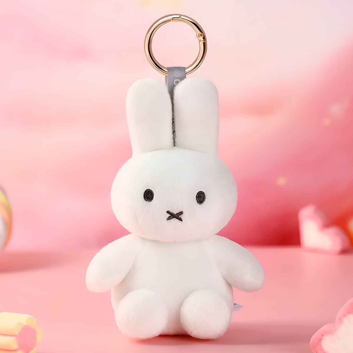 Miffy Colorful Series Plush Keychains