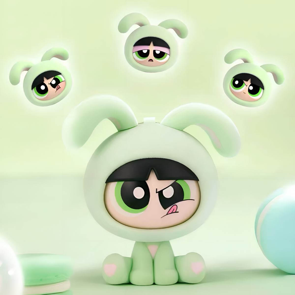 KAYOU PowerPuff Girls Claw Attack Series Face Changing Figures Blind Box
