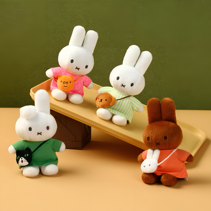 VIPO Miffy Mini Bag Series Plush Keychains