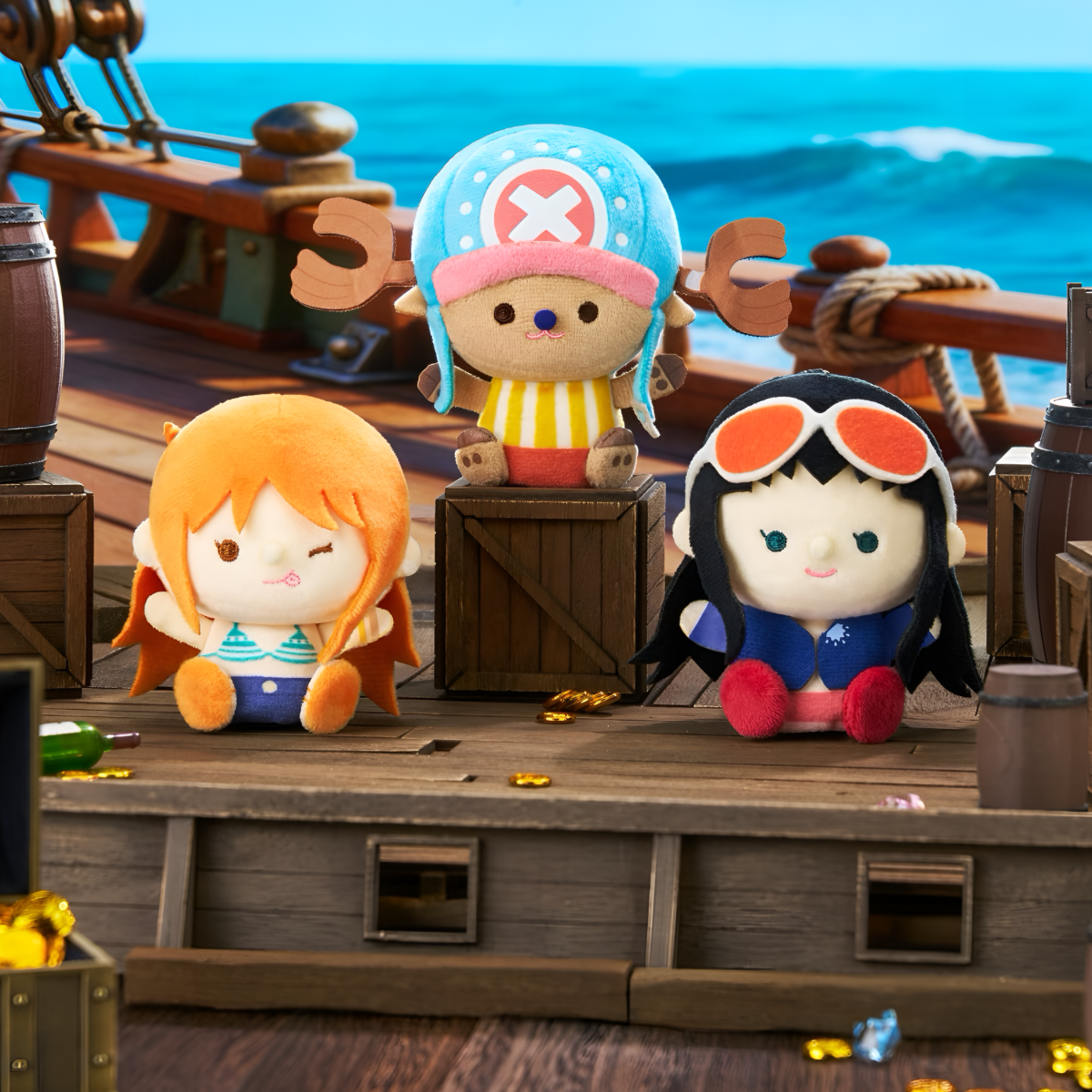 KAYOU ONE PIECE Regular Finger Puppet Plush Charms Blind Box [ships Jun 2026]