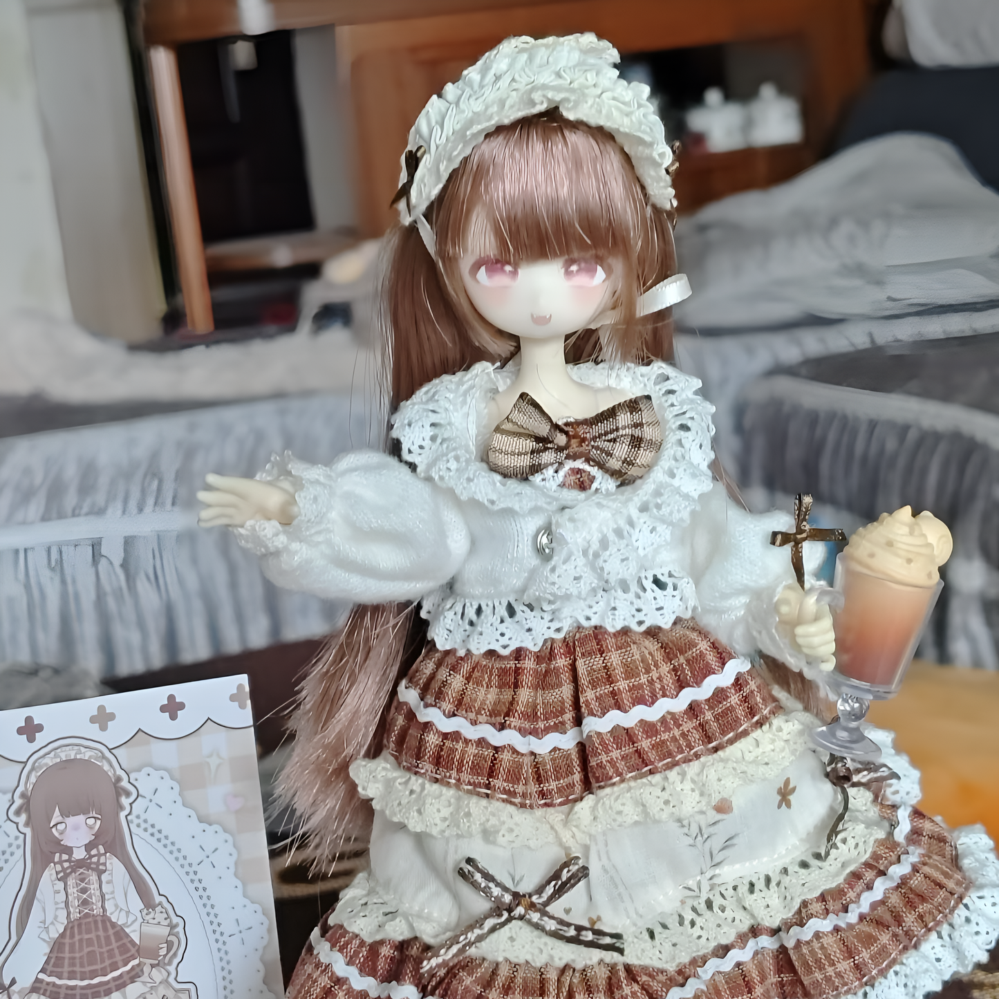 Momotale Four Seasons Tea House Story Series 1/8 Action Figure BJD Blind Box