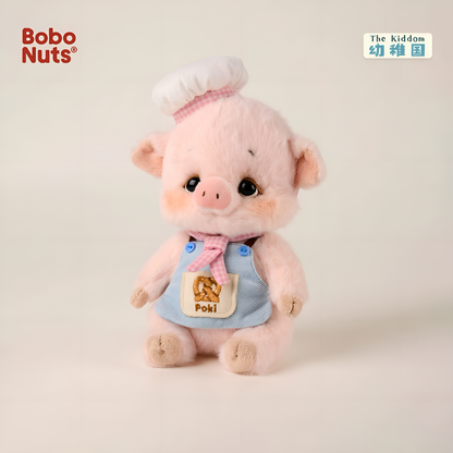 Bobo Nuts Poki Pig The Kiddom Series Mini Plush Toy