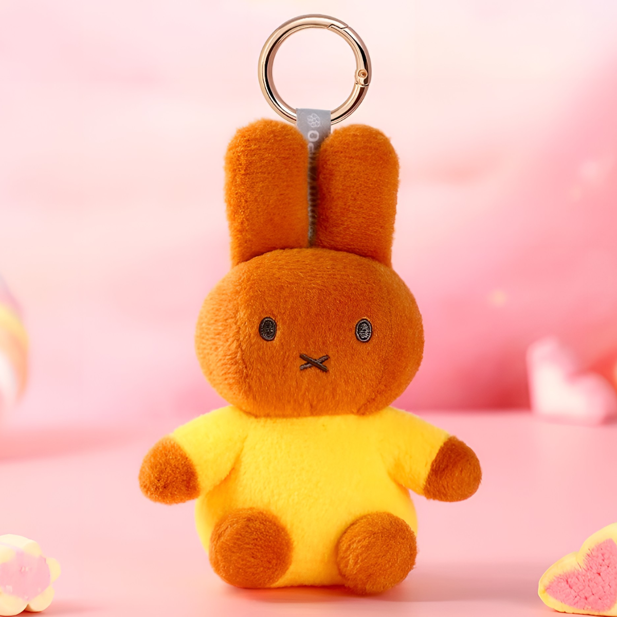 Miffy Colorful Series Plush Keychains